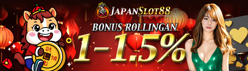 BONUS ROLLINGAN 1% - 1,5% SLOT GAME & CASINO